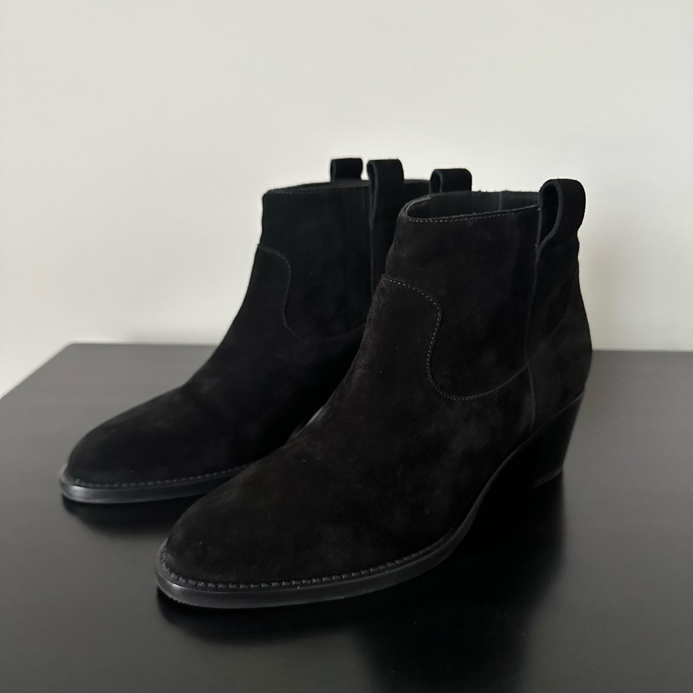 Burberry Suede Ankle Booties
